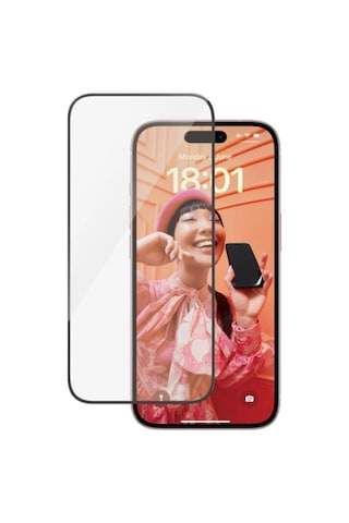 Panzerglass Apple iPhone 15 Uyumlu Ultra Geniş Uyum W. Kolay Hizalayıcı