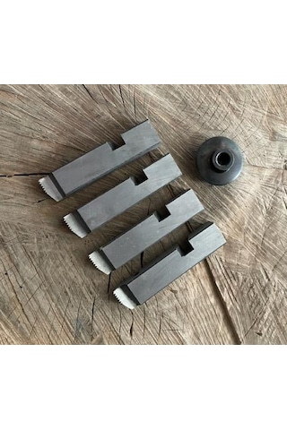 Nrm 2lik Pafta Makina Tarak Kesici Elmas Pafta Diş Açma Taragı 1/2-3/4