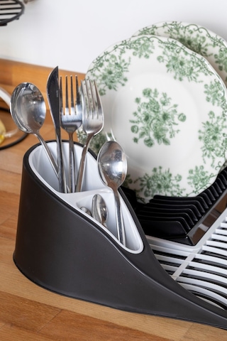 Ny Home Tezgah Üstü Bulaşık Kurutmalığı Siyah