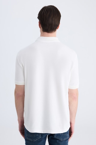D's Damat Ds Damat Regular Fit Beyaz Pike Dokulu %100 Pamuklu T-shirt 4hc140211213m 801