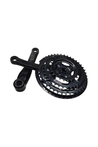Zozo Bisiklet Aynakol Sağ Sol Takım 3 Lü Dişli- 24/34/42tx170mm Xc100- Sp16-ts540p Siyah Renk