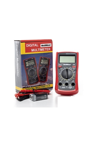 Wellhise Vl-33 Dijital Multimetre Ölçü Aleti