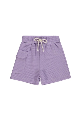 Civil Baby Kız Bebek Düz Cepli 6-18 Ay Şort - Lila