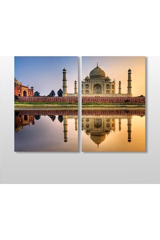 Tac Mahal Kanvas Tablo 100x90cm