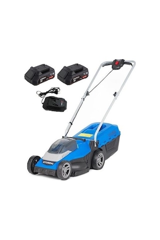 Hyundai HYM33LI Akülü Çim Biçme Makinesi + 2.0 Ah Akü 2 Adet + Şarj Cihazı