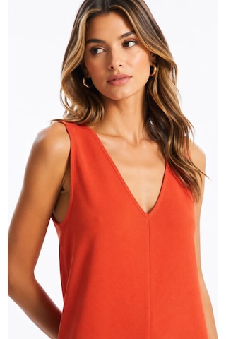 Fashion Friends Sırtı Çapraz Biyeli Kadın Elbise 26y0378k1 Kiremit
