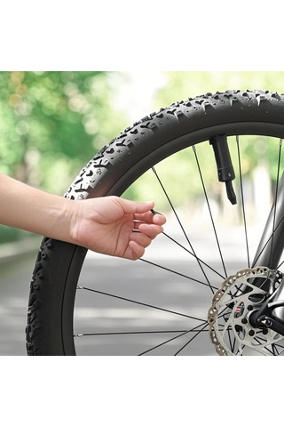 Yifomall Alüminyum Mini Ayaklı Pompa, 80psi Hızlı Şişirme, Taşınabilir Dış Mekan Bisiklet Top Lastik Şişirici, Gri-siyah Seçenekli