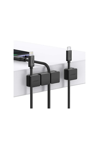 Ugreen 3+1 Kanallı Silikon Kablo Düzenleyici Organizatör, 70585