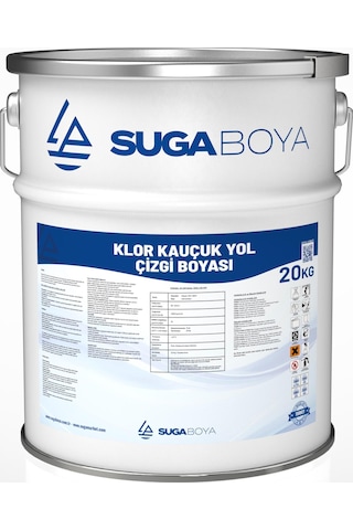 Suga Klor Kauçuk Yol Çizgi Boyası