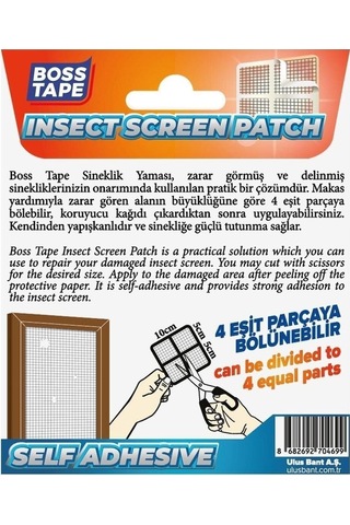 Boss Tape Sineklik Yama Tamir Bandı 1 Adet