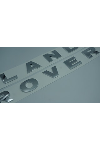 Land Rover Kaput Ve Bagaj Yazı Mat Siyah