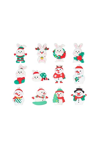 Gingerbread Man Toodent Süsler Noel Partisi Dekorasyonları İçin Solma Ve İyi Esneklik Yok F