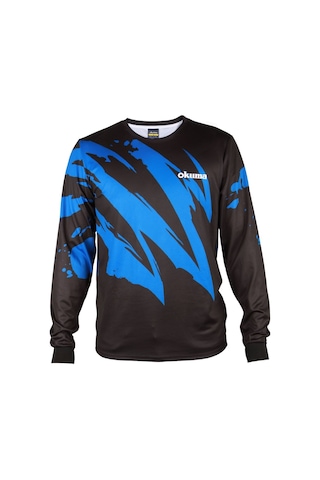Okuma Motif Long Sleeve Shirt (509236687) Çok Renkli