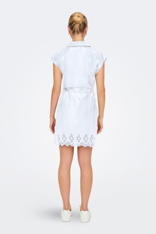 Onllou Lıfe Emb S/s Shırt Dress Ptm Beyaz Cok Renklı