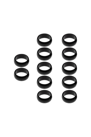 Homyl 12 Parça Dart Sharft Uçuşlar Koruyun O Yüzük Yedek