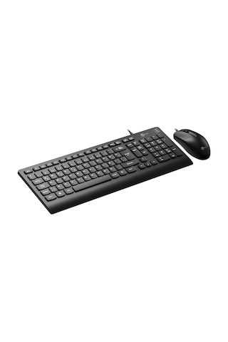 Lecoo CM103 USB Kablolu Türkçe Q Klavye & Mouse Set
