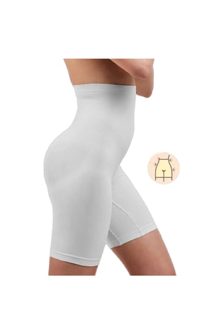 870 K-05 Kadın Paçalı Bel Toparlayıcı Korse Ten