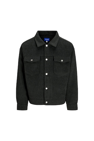 Jack & Jones Jack&jones Ridgewood Melange Overshirt Erkek Siyah Ceket Siyah
