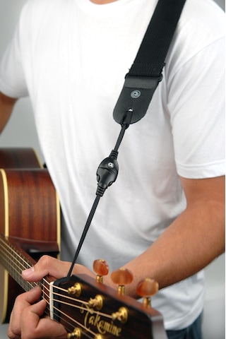 Planet Waves Dgs15 Akustik Gitar Askı Adaptörü - Quick Release Aksesuar Delik Açmadan Güvenli Bağlantı Sistemi, Hızlı Çıkarma Mekanizması Ve Pratik Kullanım