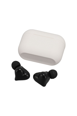 Padalink Kalp Şekilli Kablosuz Kulaklıklar, Bluetooth 5.3, Hıfı Ses, Dış Ses Yakalama, Şarj Kutusu İle Siyah Kadın Kulak İçi Kulaklıklar