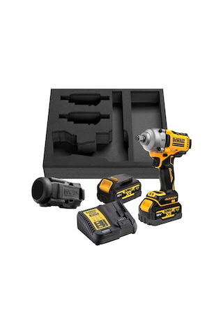 Dewalt DCF891P2G 18V 5.0Ah Kömürsüz Somun Sıkma - Komple Kauçuk