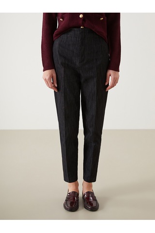 Lcw Jeans Siyah Carrot Fit Kadın Jean Pantolon