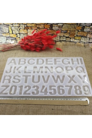 Çoklu Harf Reçine Epoksi Kalıbı - 220