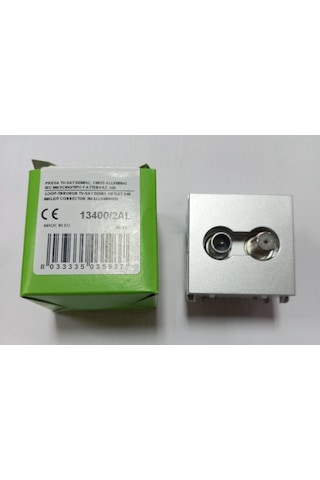 Alüminyum Sonlu Tv - Sat 2m F Konnektör