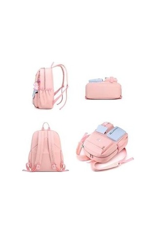 Ergonomic Sırt Çantası - Okul Ve Seyahat İçin Geniş Bölmeli, Dayanıklı Öğrenci Bookbag MAvi