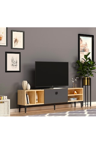 Sole Tv Ünitesi Safirmeşe Antrasit