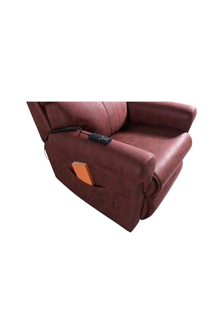 Flora Motorlu Tv Koltuğu Rehome Sallanan Berjer 87x97x110 Cm Kiremit