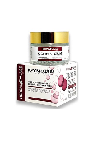 Herbal Palace Kayısı Çekirdeği Üzüm Çekirdeği Kremi 2 x 50 ML