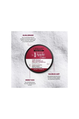 Urban Peeling Şampuan 200ml No:1 Apple Cider Tüm Saç Tipleri
