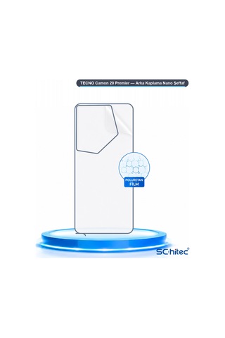 Tecno Camon 20 Premier Uyumlu Arka Yüzey Hidrojel Koruyucu Film 11397609