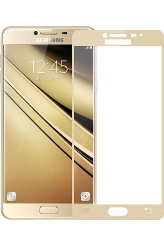 Galaxy A7 2016 Ekranı Tam Kaplayan Cam Koruyucu