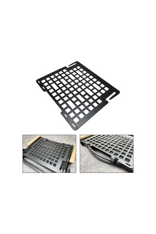 Dolıty Kamp Sandalyesi Arka Dayanağı Depolama Rafı Arkalığı Siyah Çok Renkli