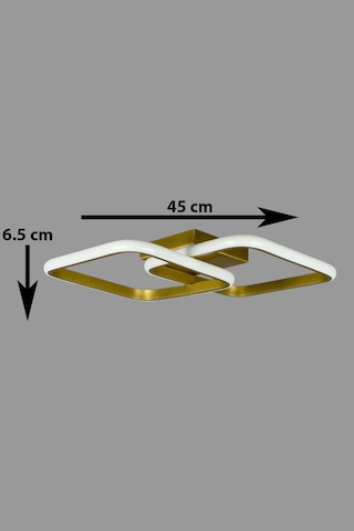 Kira Eskitme Renk Salon - Mutfak - Hol Beyaz Led 2 Li Avize Eskitme