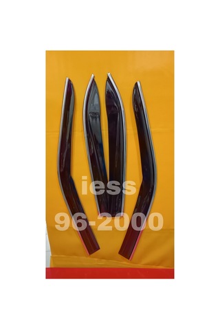 Honda Civic 96-2000 Iess Kasa Için Kromlu Cam Rüzgarlığı Honda Civic 96-2000 Iess Kasa Için Kromlu Cam Rüzgarlığı