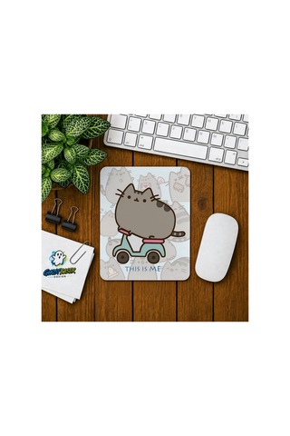 Pusheen Baskılı Oyuncu Mousepad 0248