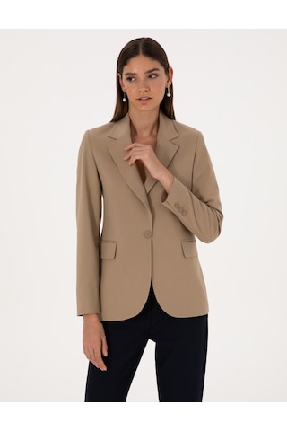 Pierre Cardin Kadın Bej Ceket 50319423-vr011 Bej