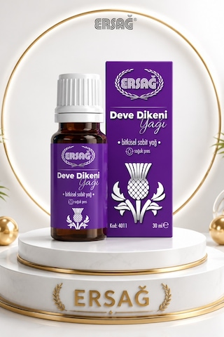 Ersağ Soğuk Pres Deve Dikeni Yağı 30 ML