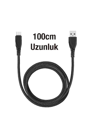 Ally Qc3.0 Usb To Type-c Hızlı Şarj Kablosu