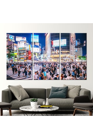 120x150cm 3 Parçalı Kanvas Tablo, Görüntüleme 3 Boyutlu Kanvas