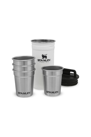 Stanley Adventure Çelik Shot Bardak Seti Beyaz
