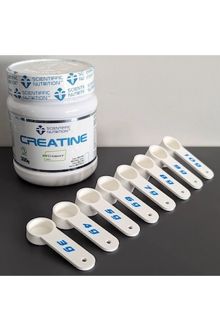 Plastik Kreatin Ölçeği 3-10 Gram İçin Ölçme Ölçeği