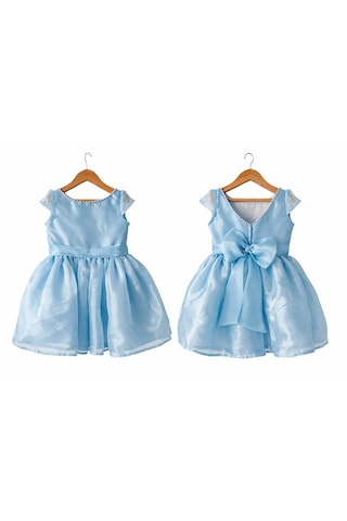 Cresh Kids Kız Çocuk Elbise Mavi