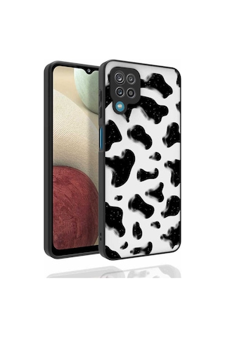 Galaxy M33 Kılıf Desenli Kamera Korumalı Parlak Zore Nora Kapak NO2