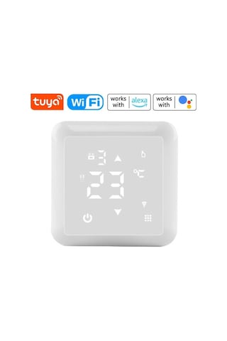 Novahub Tuya Wi-fi Hy517 Dijital Termostat, Akıllı Zemin Isıtma Kazanı, Google Home Uyumlu