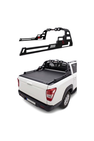 Mercedes X-class 2017-2026 Uyumlu Araca Özel Dakar Led Rollbar