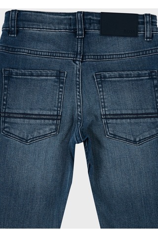 Hugo Boss Çocuk Kot Pantolon 24710/z07 Stone Mavi